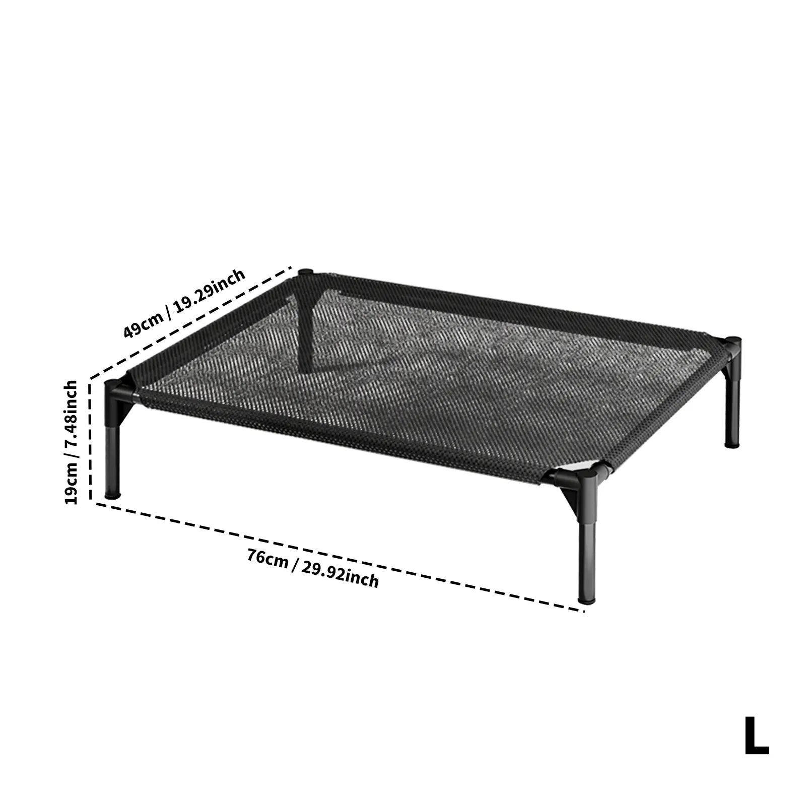 Pet Bed - Indoor & Outdoor Use Durable Design for Dogs Comfortable Rest Ideal for Home & House Mats