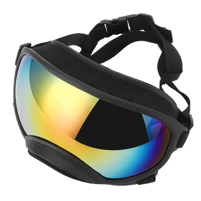 Dog Goggles Sunglasses Anti-Uv Sun Glasses Eyewear Protection #Summervibes #Petlovers Adjustable Windproof Sunglasses Pet Dog Supplies for Travel