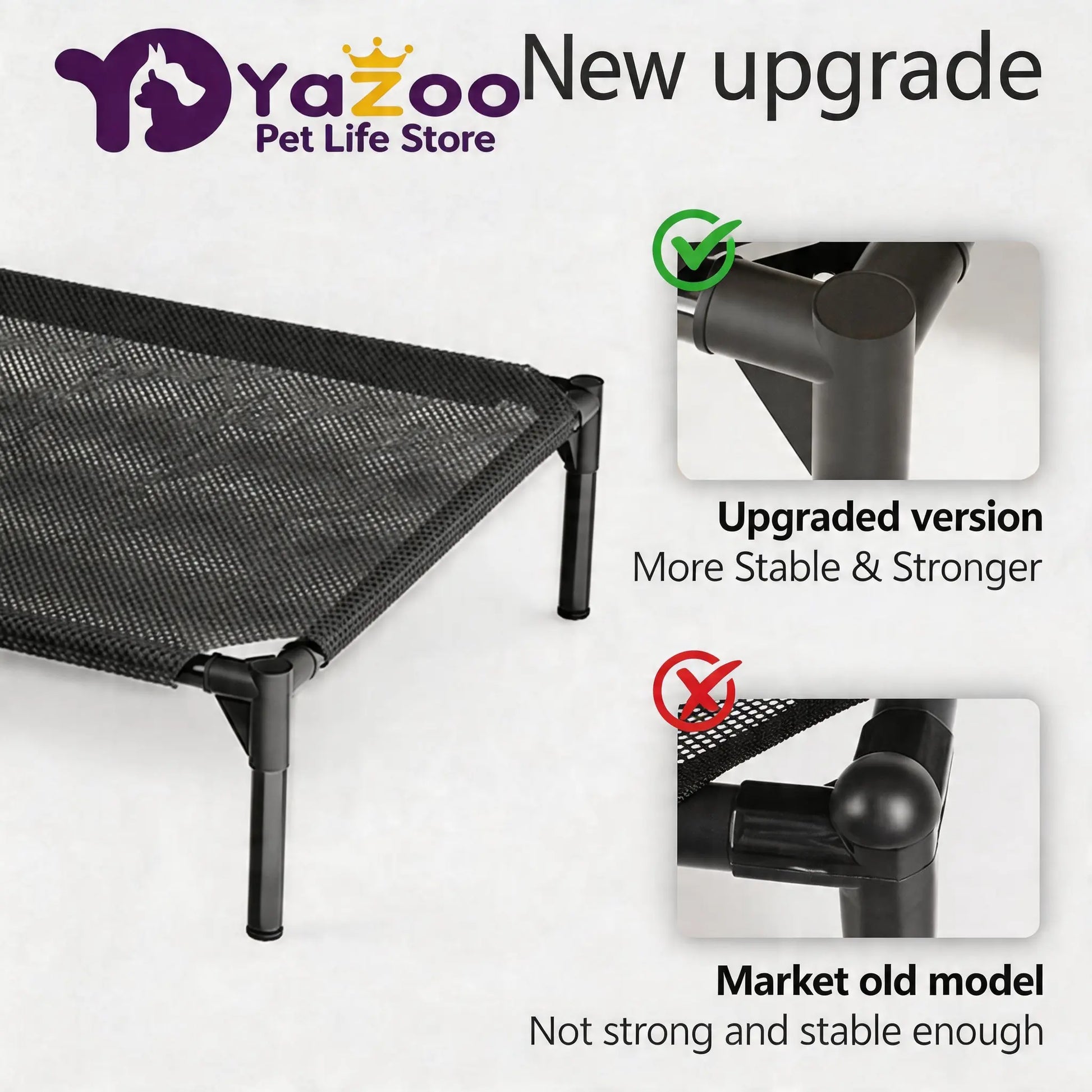 Pet Bed - Indoor & Outdoor Use Durable Design for Dogs Comfortable Rest Ideal for Home & House Mats
